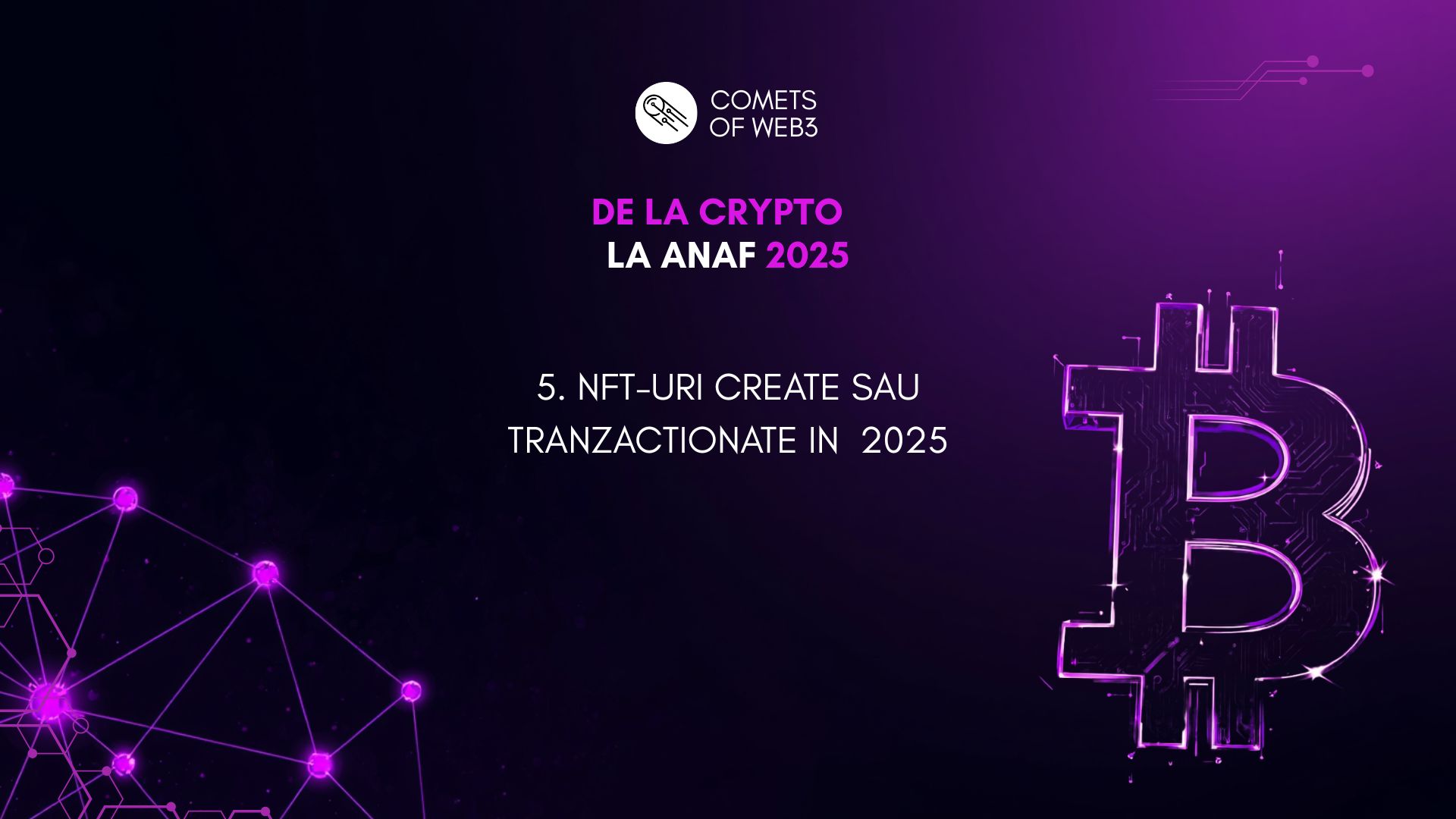 5. NFT-uri create sau tranzactionate in 2025